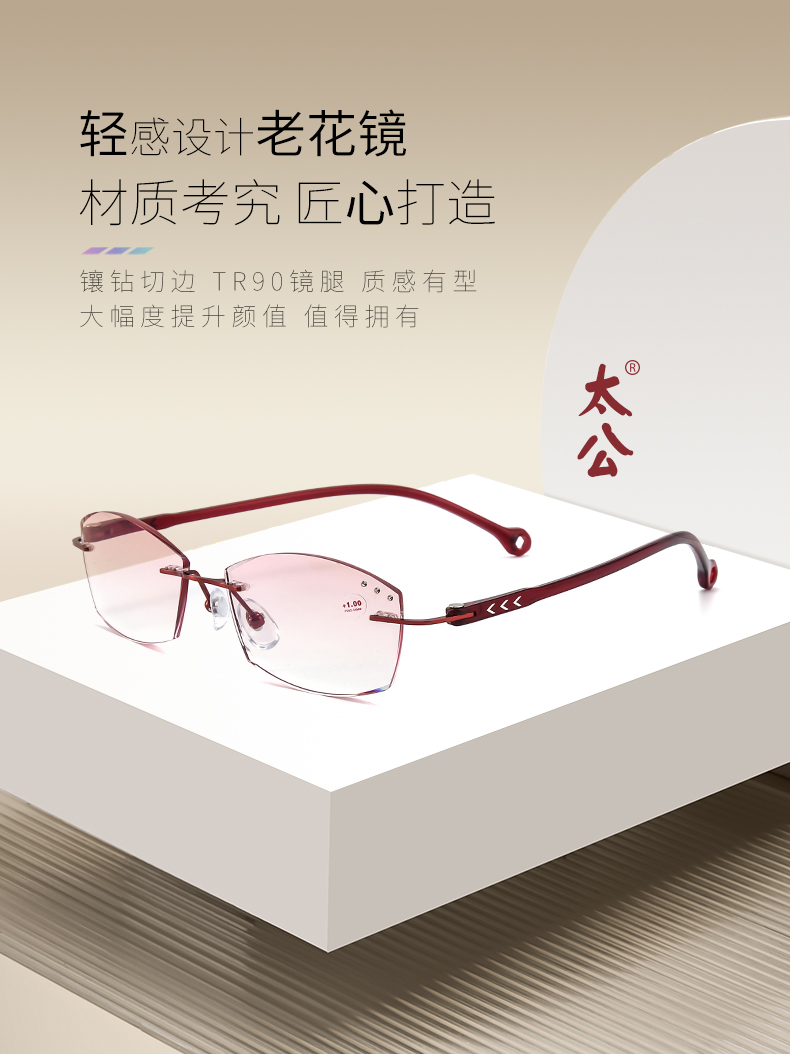 阿里巴巴用老花镜页面，要求简单一些，便宜一些~所以~